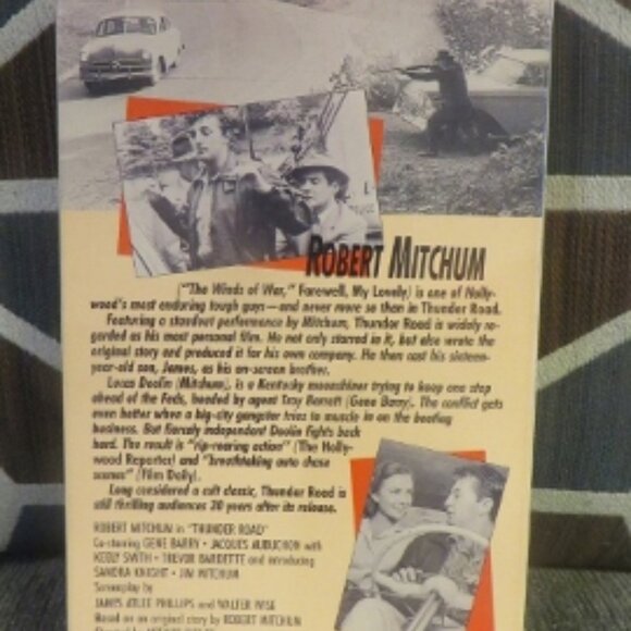 THUNDER ROAD - 1958 - VHS (1988 Release) - Picture 2 of 9